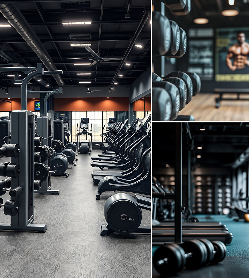 SALLE FITNESS EQUIPEMENT